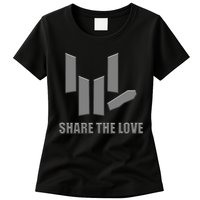 Share the Love Sign Language  Womens T-Shirt