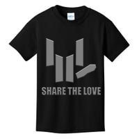 Share the Love Sign Language  Kids T-Shirt