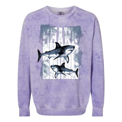 Shark Colorblast Crewneck Sweatshirt