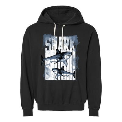 Shark Garment-Dyed Fleece Hoodie