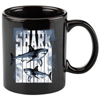 Shark 11oz C Handle Ceramic Mug