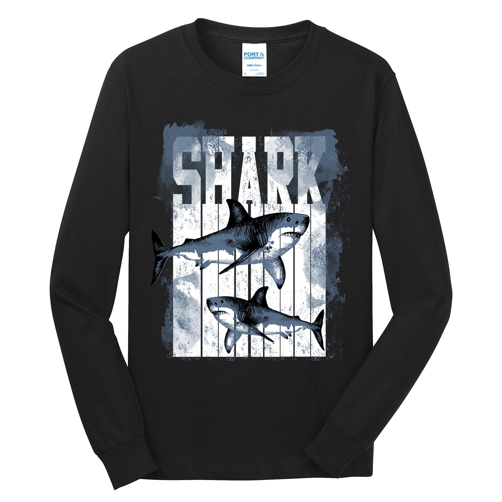 Shark Tall Long Sleeve T-Shirt