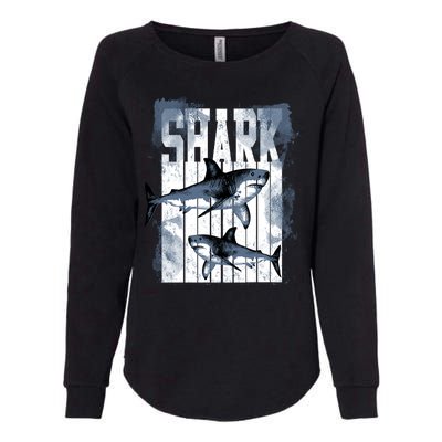 Shark Womens California Wash Sweatshirt