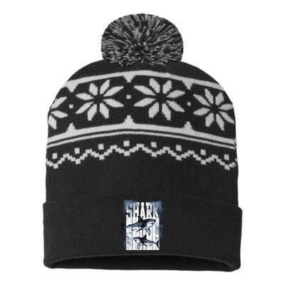 Shark USA-Made Snowflake Beanie