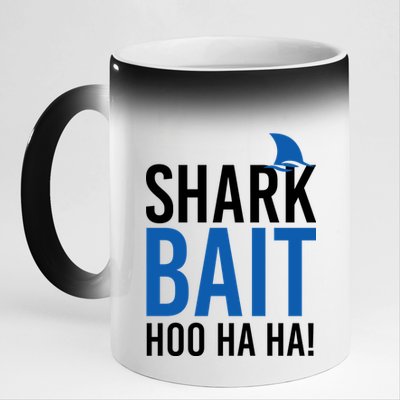 Shark Bait Ho Ha Ha 11oz Black Color Changing Mug