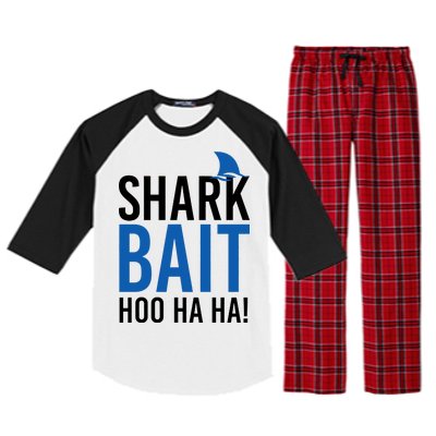 Shark Bait Ho Ha Ha Raglan Sleeve Pajama Set