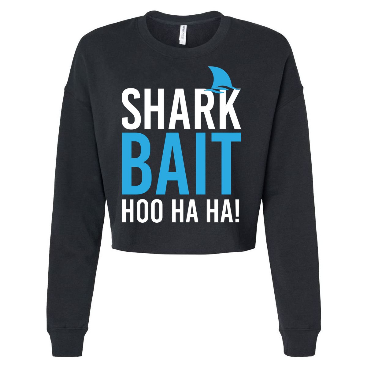 Shark Bait Ho Ha Ha Cropped Pullover Crew