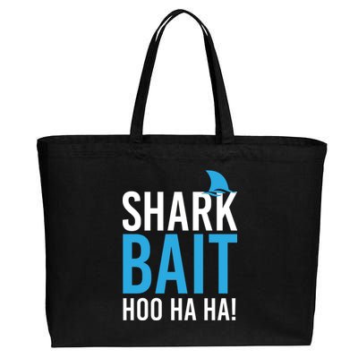 Shark Bait Ho Ha Ha Cotton Canvas Jumbo Tote