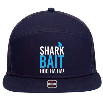 Shark Bait Ho Ha Ha 7 Panel Mesh Trucker Snapback Hat