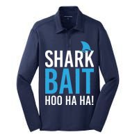 Shark Bait Ho Ha Ha Silk Touch Performance Long Sleeve Polo