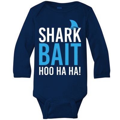 Shark Bait Ho Ha Ha Baby Long Sleeve Bodysuit