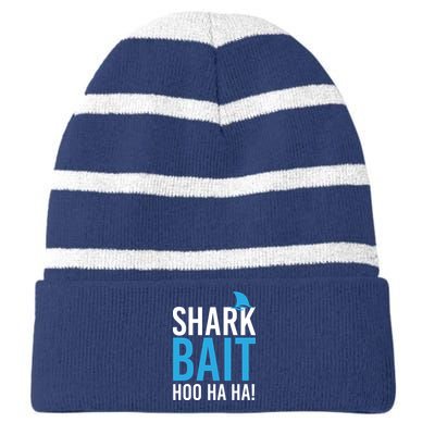 Shark Bait Ho Ha Ha Striped Beanie with Solid Band