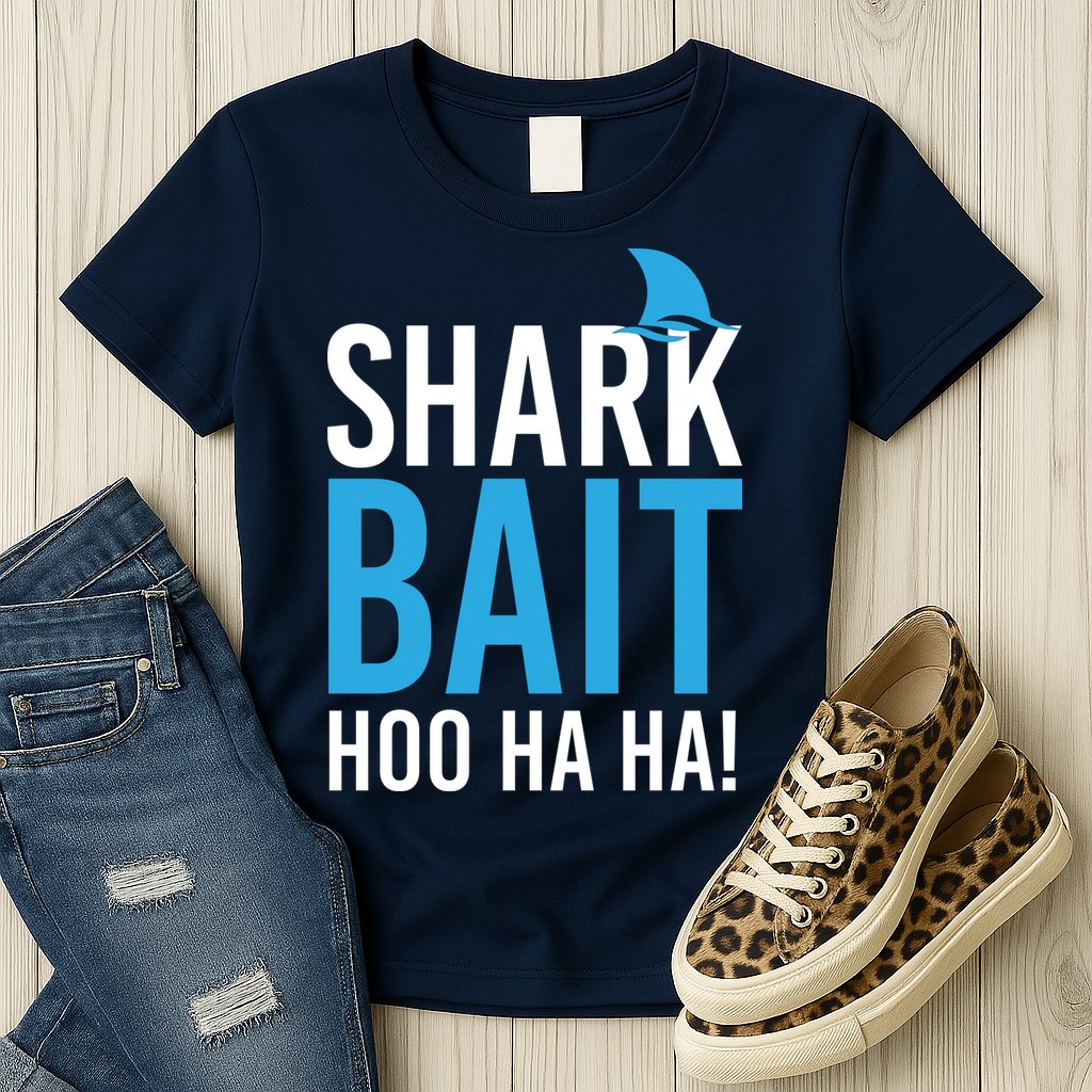 Shark Bait Ho Ha Ha Womens T-Shirt
