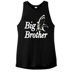 Shark Big Brother Logo Ladies PosiCharge Tri-Blend Wicking Tank