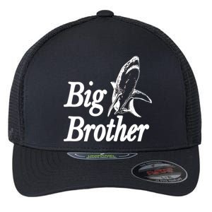 Shark Big Brother Logo Flexfit Unipanel Trucker Cap