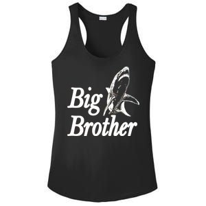 Shark Big Brother Logo Ladies PosiCharge Competitor Racerback Tank