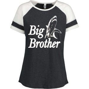 Shark Big Brother Logo Enza Ladies Jersey Colorblock Tee