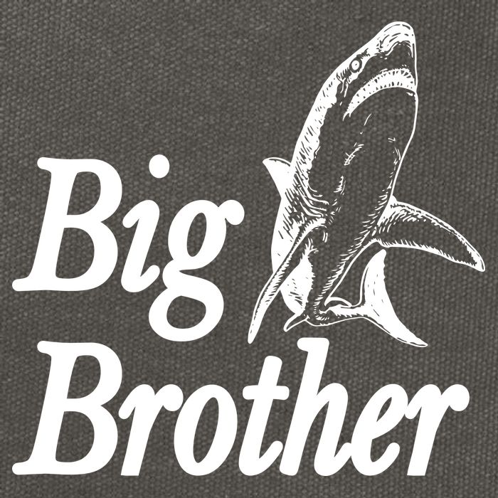 Shark Big Brother Logo Cotton Canvas Backpack