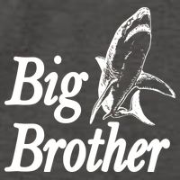 Shark Big Brother Logo Vector Backpack