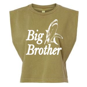 Shark Big Brother Logo Garment-Dyed Women's Muscle Tee