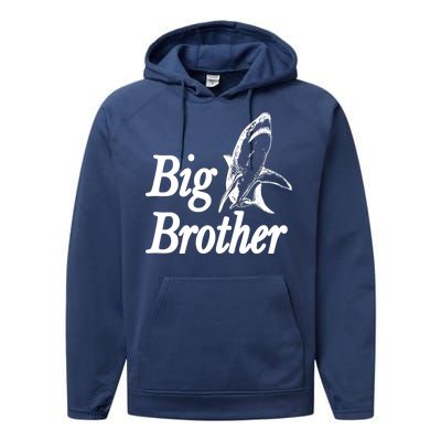 Shark Big Brother Logo Performance Fleece Hoodie