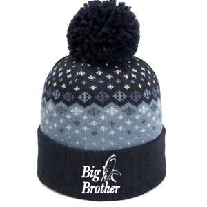 Shark Big Brother Logo The Baniff Cuffed Pom Beanie