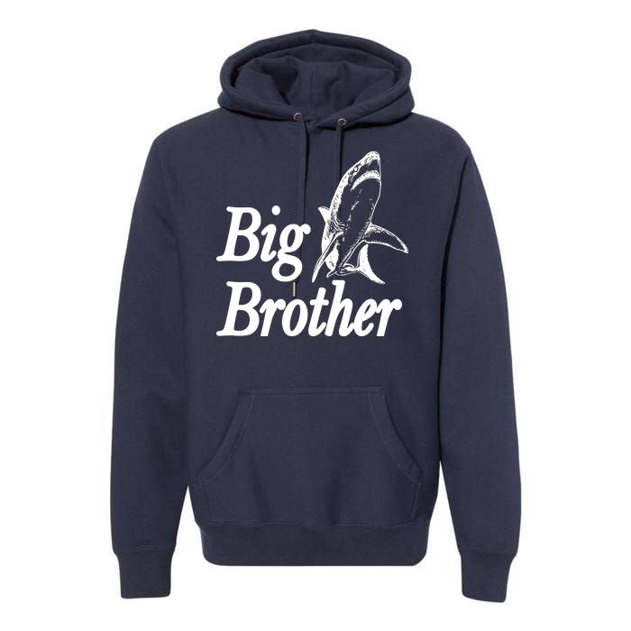 Shark Big Brother Logo Premium Hoodie