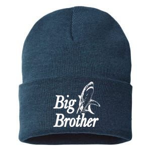 Shark Big Brother Logo Sustainable Knit Beanie