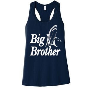 Shark Big Brother Logo Women's Racerback Tank