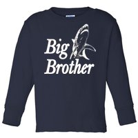 Shark Big Brother Logo Toddler Long Sleeve Shirt