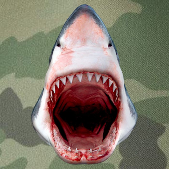 Shark Bite Close Up 3D Legacy Tie Dye Trucker Hat