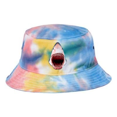 Shark Bite Close Up 3D Tie Dye Newport Bucket Hat