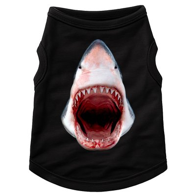 Shark Bite Close Up 3D Doggie Tank