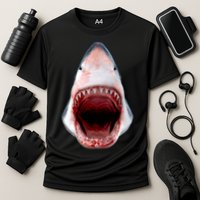 Shark Bite Close Up 3D Performance Shirt