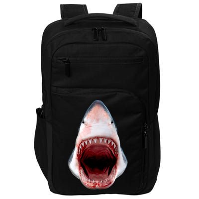 Shark Bite Close Up 3D Impact Tech Backpack