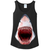 Shark Bite Close Up 3D Ladies Essential Tank