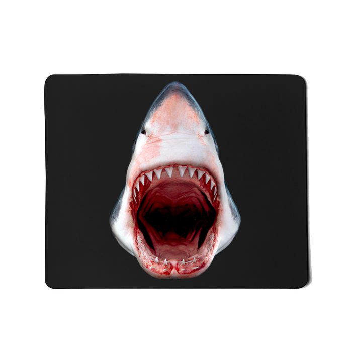 Shark Bite Close Up 3D Mousepad