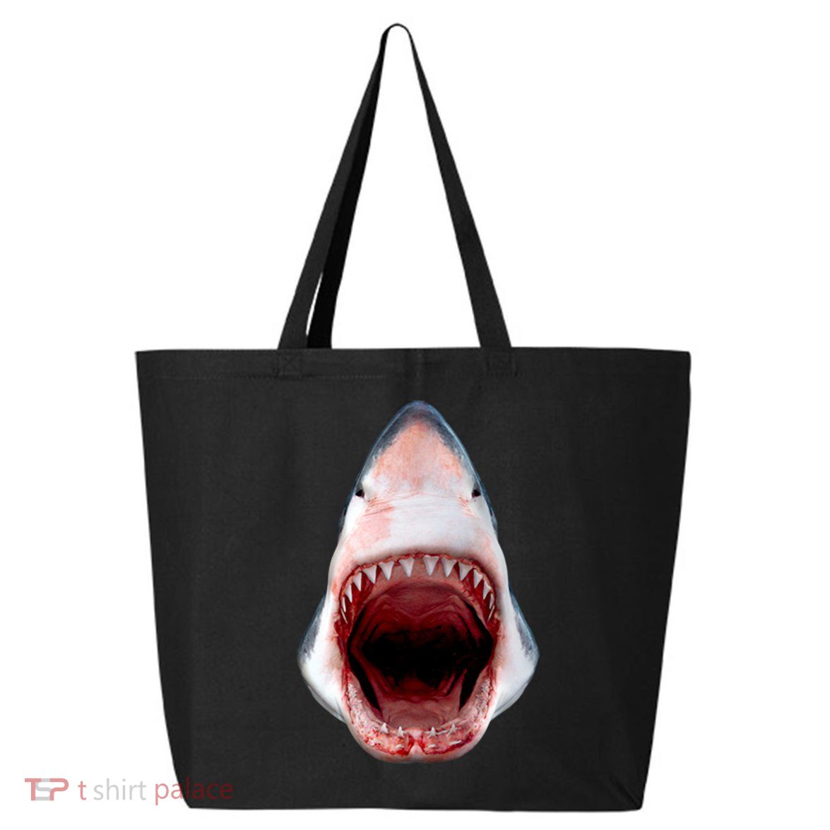 Shark Bite Close Up 3D 25L Jumbo Tote