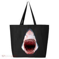 Shark Bite Close Up 3D 25L Jumbo Tote