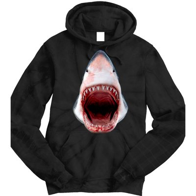 Shark Bite Close Up 3D Tie Dye Hoodie