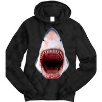 Shark Bite Close Up 3D Tie Dye Hoodie