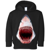 Shark Bite Close Up 3D Toddler Hoodie