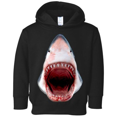 Shark Bite Close Up 3D Toddler Hoodie