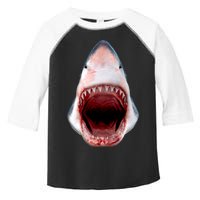 Shark Bite Close Up 3D Toddler Fine Jersey T-Shirt