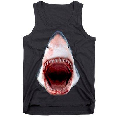 Shark Bite Close Up 3D Tank Top