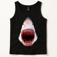 Shark Bite Close Up 3D Tank Top