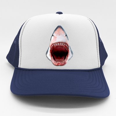 Shark Bite Close Up 3D Trucker Hat