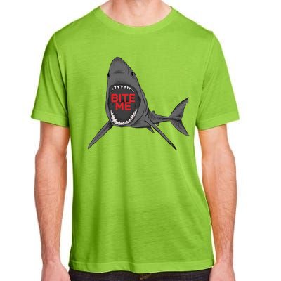 Shark Bite Me Adult ChromaSoft Performance T-Shirt