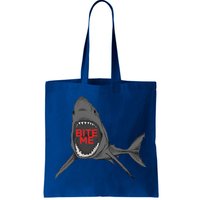 Shark Bite Me Tote Bag