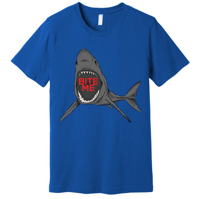 Shark Bite Me Premium T-Shirt